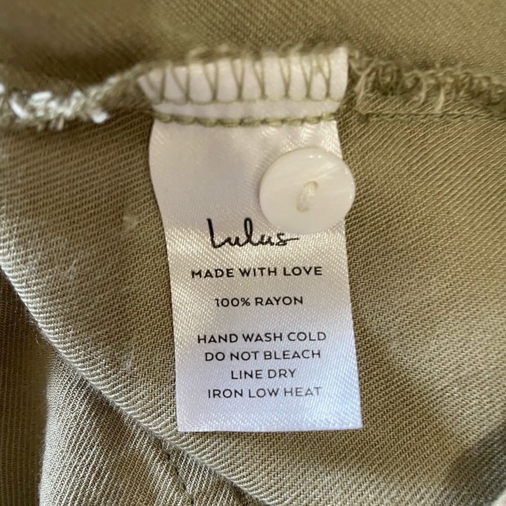 Lulu’s On A Journey Button Up Crop Top - image 7